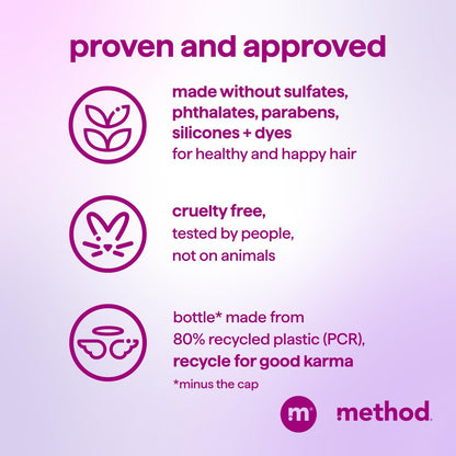 Method Smoothing Conditioner, Serene Escape – Nourishing Sulfate-Free Conditioner for Curly Hair, 13.5 oz