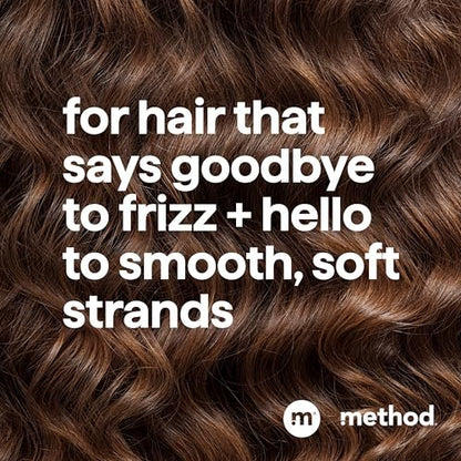 Method Smoothing Shampoo, Serene Escape – Frizz Control for Color-Treated Hair, Sulfate-Free, 14 oz