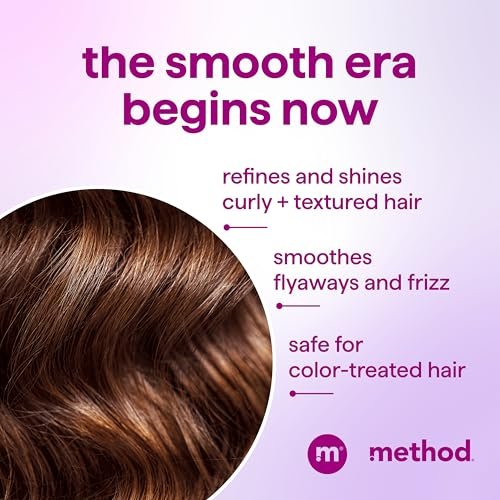 Method Smoothing Shampoo, Serene Escape – Frizz Control for Color-Treated Hair, Sulfate-Free, 14 oz - görsel 14