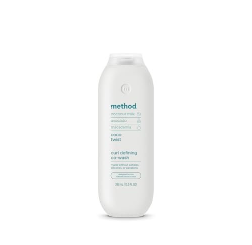 Method Curl Defining Co-Wash, Coco Twist – Moisturizes & Detangles Curly Hair, Sulfate Free & Paraben Free, 13.5 oz - görsel 2