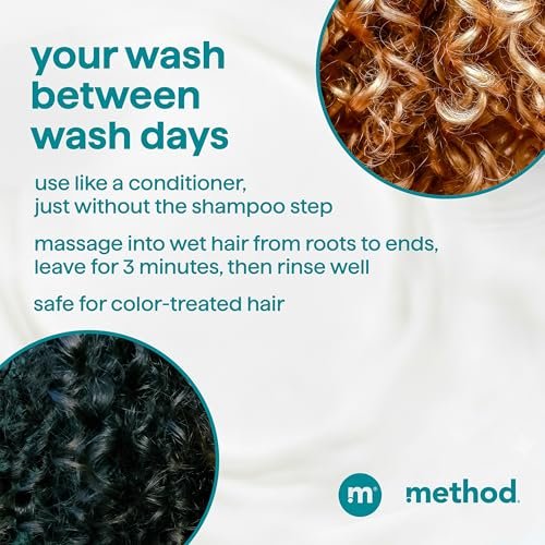 Method Curl Defining Co-Wash, Coco Twist – Moisturizes & Detangles Curly Hair, Sulfate Free & Paraben Free, 13.5 oz - görsel 14