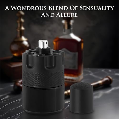 URBAN COLLECTION Azura Noir Intense Eau De Parfum for Men 3.4 fl oz – Cardamom & Earthy Notes – Bourbon Vanilla Base – Long Lasting – Elegant 100ml Bottle – Vegan & Cruelty-Free Avelisse