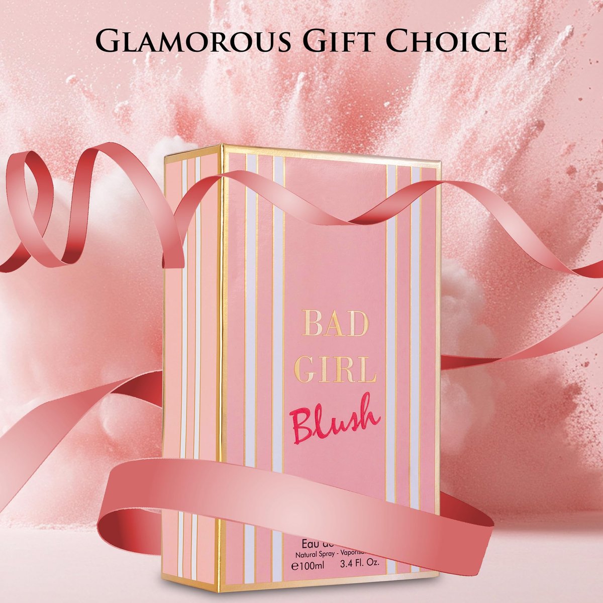 URBAN COLLECTION Bad Girl Blush Eau De Parfum for Women – Vegan, Cruelty-Free, Paraben-Free – Sweet Citrus & Warm Vanilla – 3.4 fl oz (100ml) Avelisse