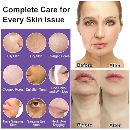 DOYEEWO 6-Piece Skin Care Set – Anti-Aging, Firming & Hydrating Facial Routine Kit for Women & Teens - görsel 4