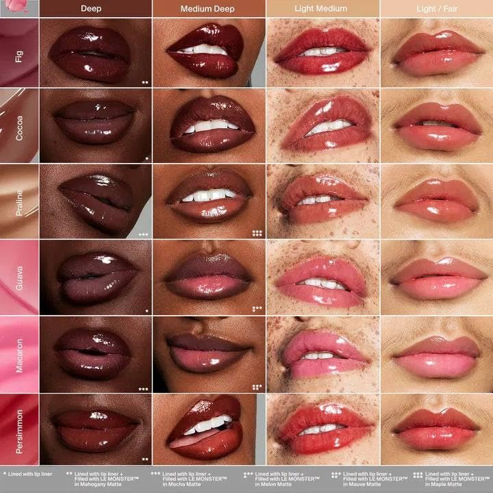 HAUS LABS BY LADY GAGA PHD Hybrid Lip Glaze - Persimmon (Reddish Brown) + Bonus ENTEL Aloe Vera Sheet Masque - görsel 6
