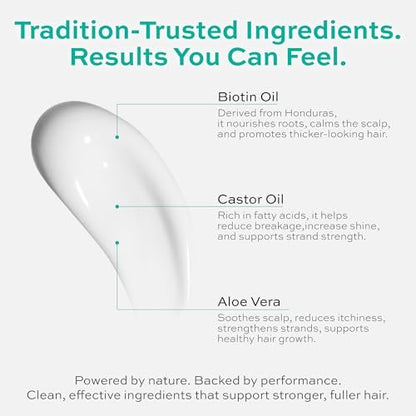 Reforian Castor Oil Shampoo and Conditioner for Hair Growth & Strength – 2 in 1 Set for Men & Women – Sulfate-Free Formula for Thinning, Dry or Color-Treated Hair, 8oz Avelisse