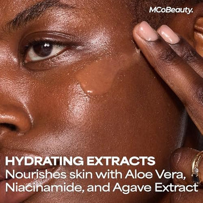 MCoBeauty Grip Primer - Grippy Hold Lightweight Makeup Primer with Aloe Vera, Niacinamide & Vitamin E - Hydrating Gel Base for Long-Lasting Makeup