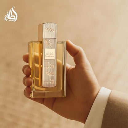 Lattafa Angham Eau de Parfum - Citrus Lavender Musk Amber Vanilla Unisex Fragrance 100ml Avelisse