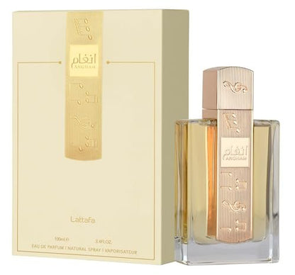 Lattafa Angham Eau de Parfum - Citrus Lavender Musk Amber Vanilla Unisex Fragrance 100ml Avelisse