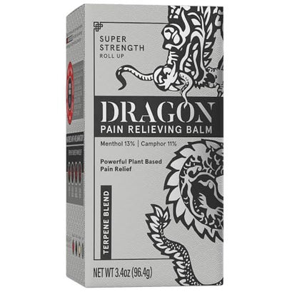 Americanna Wellness Dragon Balm 3.4oz Roll-Up Super Silver Strength Body Butter Avelisse