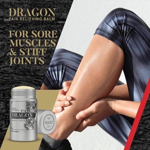 Americanna Wellness Dragon Balm 3.4oz Roll-Up Super Silver Strength Body Butter Avelisse
