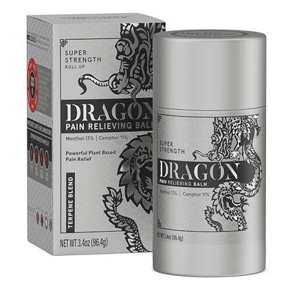 Americanna Wellness Dragon Balm 3.4oz Roll-Up Super Silver Strength Body Butter Avelisse