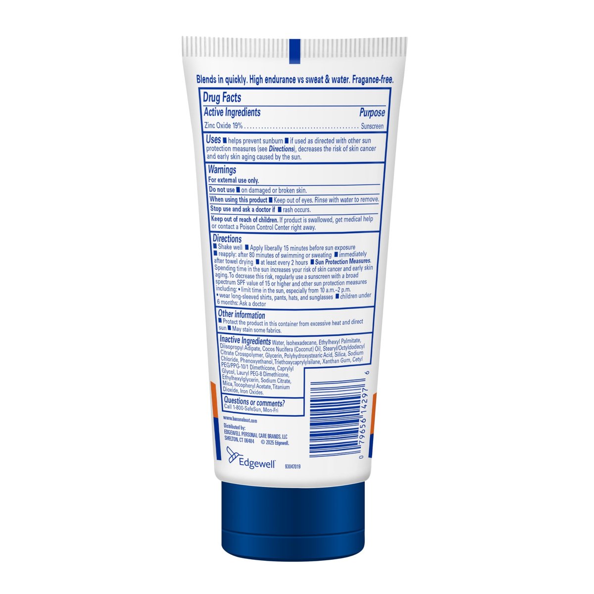 Banana Boat Sport Mineral Sunscreen SPF 50 Lotion - 5 Fl Oz, Zinc Oxide Sunblock Avelisse