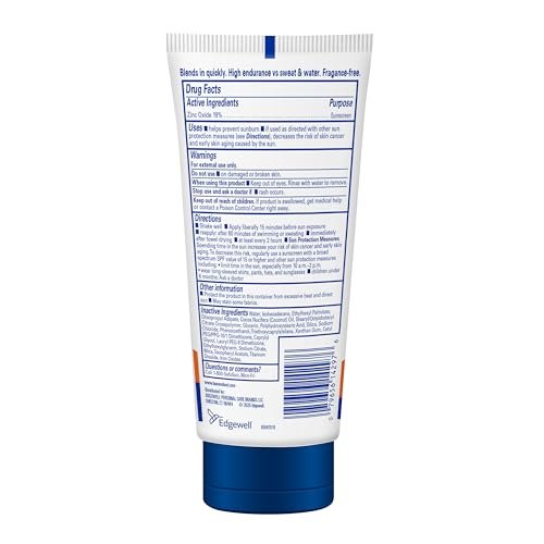 Banana Boat Sport Mineral Sunscreen SPF 50 Lotion - 5 Fl Oz, Zinc Oxide Sunblock Avelisse
