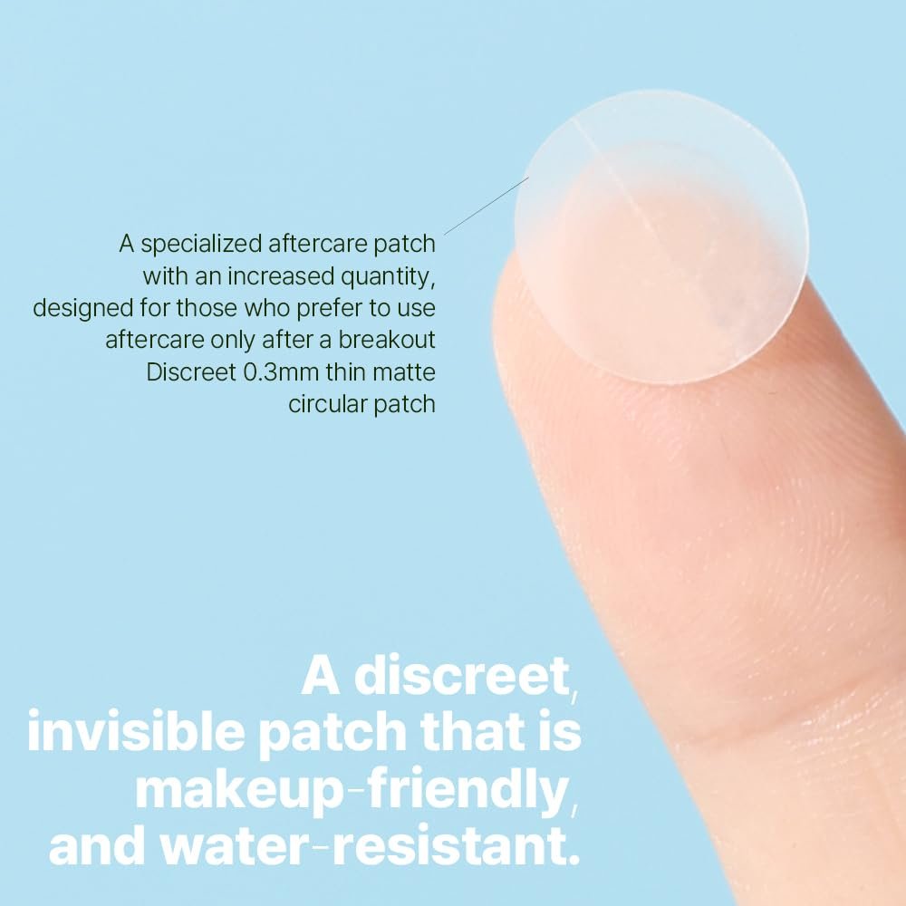 Ariul True AC Clear Spot Patch – Invisible Matte Hydrocolloid Patches, Waterproof, 10mm & 12mm, Korean Skincare (110 Count) Avelisse