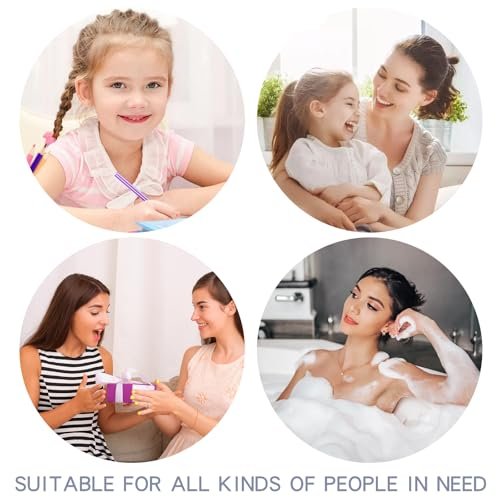 Pink Hair Ties - 100 Pcs Seamless Ponytail Holders - No Damage Thick Hair Bands for Women & Girls - görsel 12