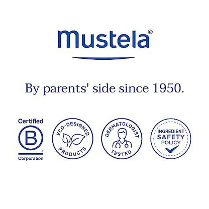 Mustela Detangling & Nourishing Cream Shampoo - Natural Shea Butter & Avocado - Curly & Frizzy Hair - Dermatologist-tested & Safe for Babies and Kids - 6.76 US Fl. Oz. Avelisse