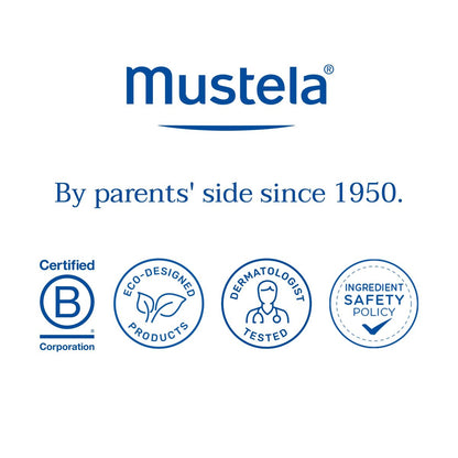 Mustela Detangling & Nourishing Cream Shampoo - Natural Shea Butter & Avocado - Curly & Frizzy Hair - Dermatologist-tested & Safe for Babies and Kids - 6.76 US Fl. Oz. Avelisse
