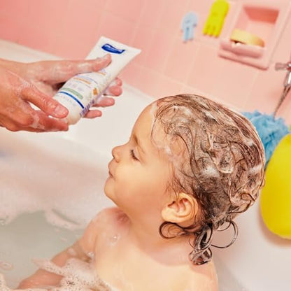 Mustela Detangling & Nourishing Cream Shampoo - Natural Shea Butter & Avocado - Curly & Frizzy Hair - Dermatologist-tested & Safe for Babies and Kids - 6.76 US Fl. Oz. Avelisse
