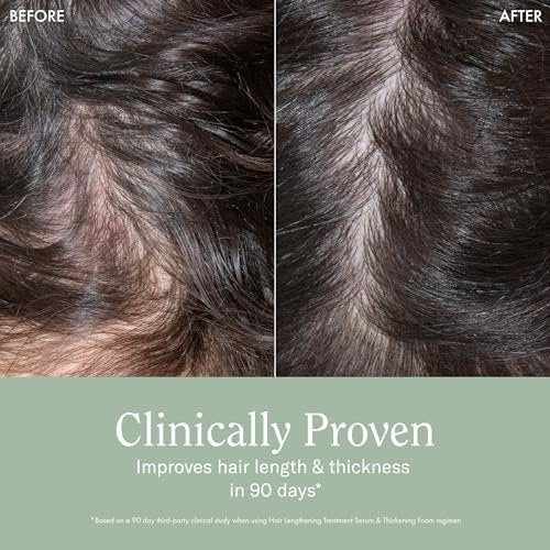 Rizos Curls Thickening Foam 2-in-1 Treatment + Styler - Improve Hair Thickness, Reduce Breakage, Boost Volume & Enhance Hair Health - 4.2 oz Avelisse