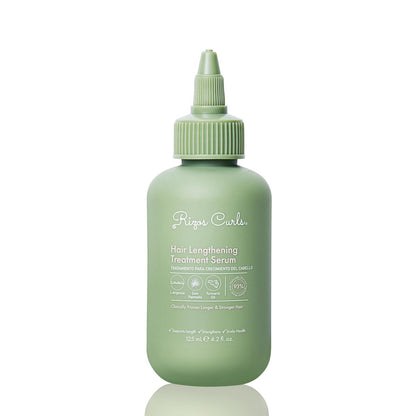 Rizos Curls Hair Lengthening Treatment Serum – Fortifies Roots for Healthy Scalp Microbiome, Promotes Longer Stronger Hair, 4.2 oz Avelisse