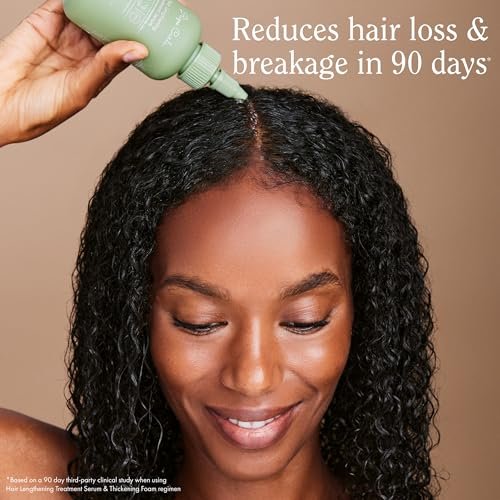 Rizos Curls Hair Lengthening Treatment Serum – Fortifies Roots for Healthy Scalp Microbiome, Promotes Longer Stronger Hair, 4.2 oz Avelisse