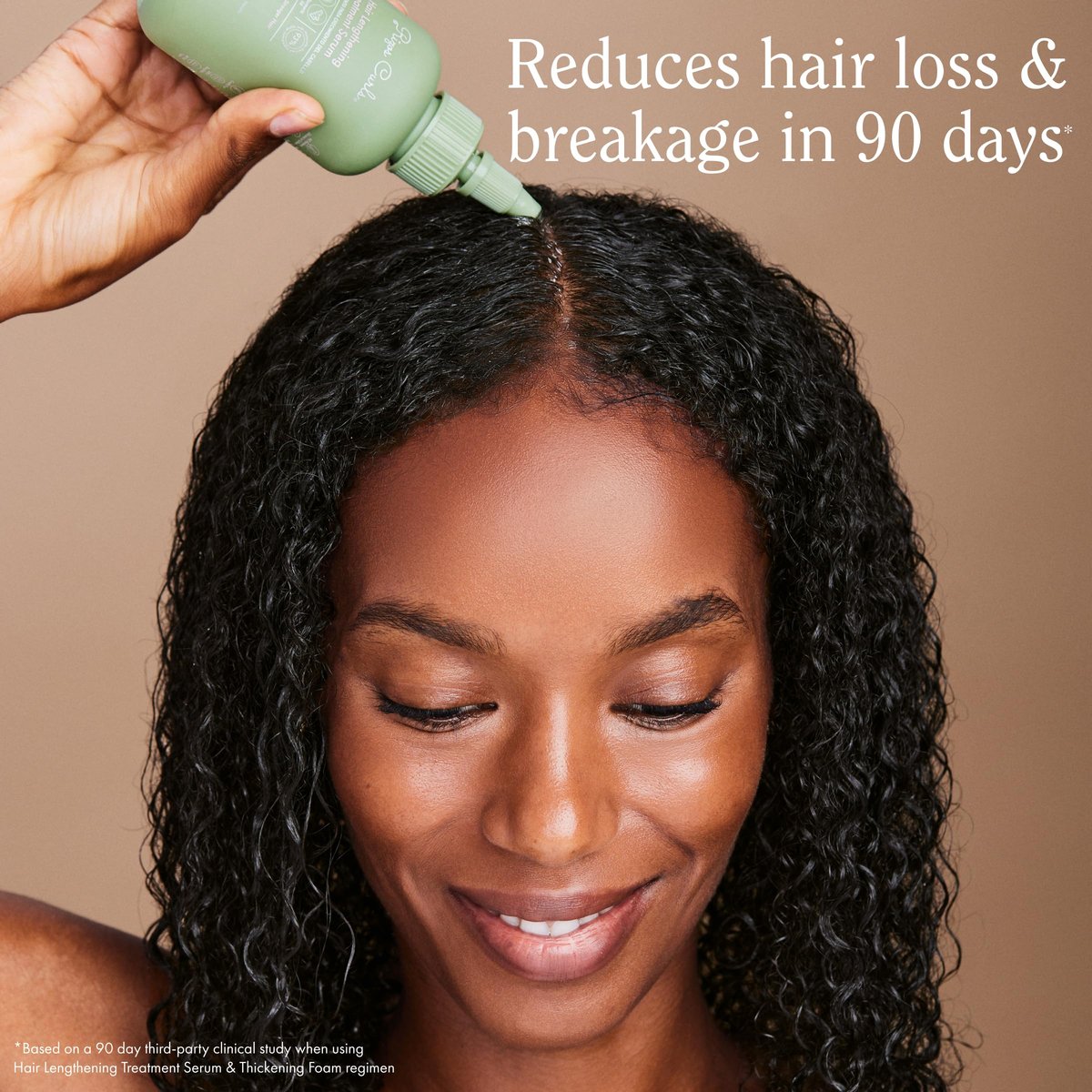 Rizos Curls Hair Lengthening Treatment Serum – Fortifies Roots for Healthy Scalp Microbiome, Promotes Longer Stronger Hair, 4.2 oz Avelisse