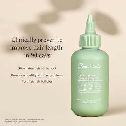 Rizos Curls Hair Lengthening Treatment Serum – Fortifies Roots for Healthy Scalp Microbiome, Promotes Longer Stronger Hair, 4.2 oz Avelisse