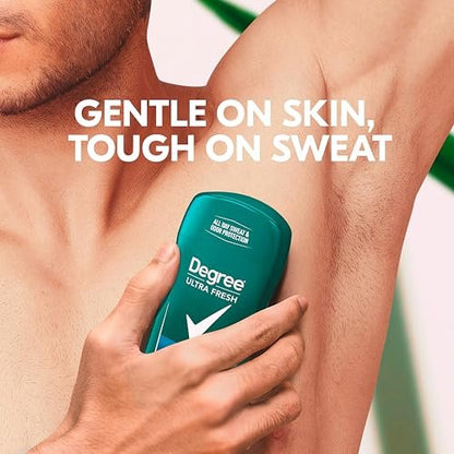 Degree Men Ultra Fresh Antiperspirant Deodorant Stick, Cool Rush, 4 Pack, 2.7 oz Each Avelisse