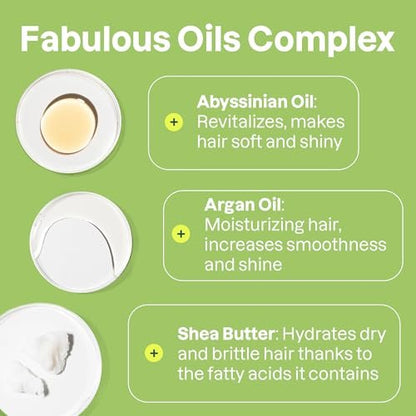ATTITUDE Repairing Hair Mask – Nourishing & Restorative with Abyssinian Oil, Argan Oil & Shea Butter, Vegan, Pink Argan Scent, 5 Fl Oz Avelisse
