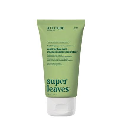 ATTITUDE Repairing Hair Mask – Nourishing & Restorative with Abyssinian Oil, Argan Oil & Shea Butter, Vegan, Pink Argan Scent, 5 Fl Oz Avelisse