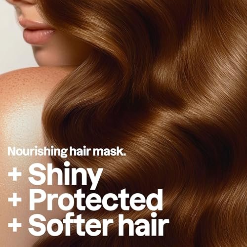 ATTITUDE Repairing Hair Mask – Nourishing & Restorative with Abyssinian Oil, Argan Oil & Shea Butter, Vegan, Pink Argan Scent, 5 Fl Oz Avelisse
