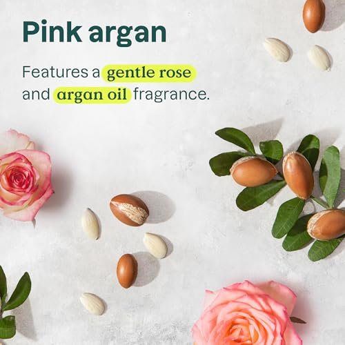 ATTITUDE Repairing Hair Mask ��� Nourishing & Restorative with Abyssinian Oil, Argan Oil & Shea Butter, Vegan, Pink Argan Scent, 5 Fl Oz Avelisse