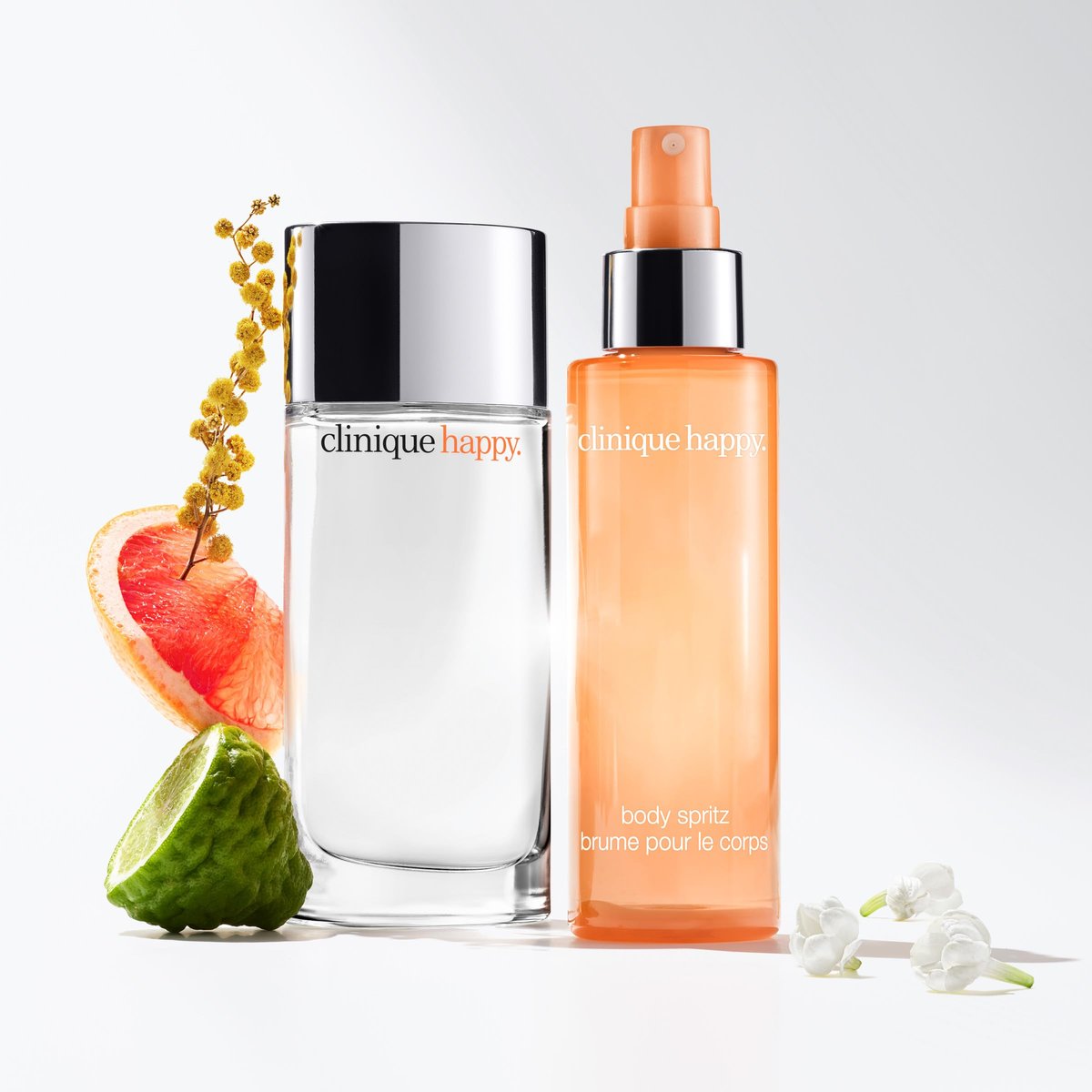 Clinique Happy Body Spritz - Grapefruit, Bergamot, Hawaiian Wedding Flower & Spring Mimosa - Women's Fragrance, 4.23 Fl Oz Avelisse