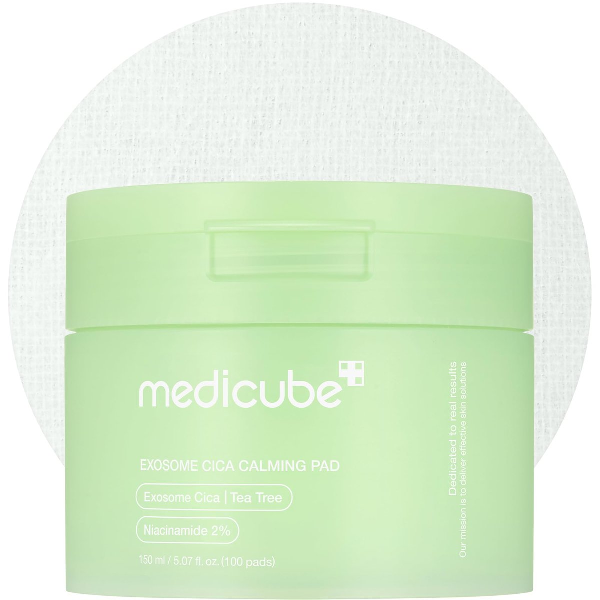medicube Exosome CICA Tea Tree Calming Toner Pads - 100 Pads for Sensitive Skin, Redness & Breakouts | Low-Irritating Hydrating Korean Skincare Avelisse