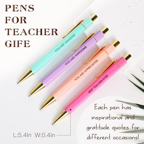 Teacher Appreciation Gifts Bulk (16-Pack) – Survival Kit with Makeup Bags, Bookmarks, Notepad & Pens for Women – Christmas & Valentines Day Gifts Avelisse