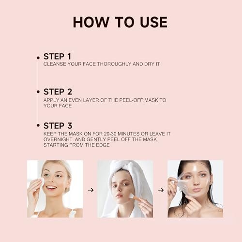 Disunie Collagen Overnight Wrapping Mask with Brush – 3.04 oz Night Peel-off Facial Mask with Ceramide NP & Niacinamide for Glowing, Moisturized, and Firm Skin Avelisse