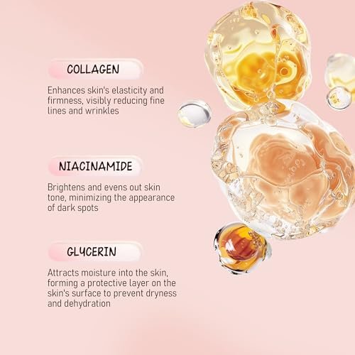 Disunie Collagen Overnight Wrapping Mask with Brush – 3.04 oz Night Peel-off Facial Mask with Ceramide NP & Niacinamide for Glowing, Moisturized, and Firm Skin Avelisse