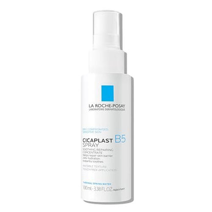 La Roche-Posay Cicaplast B5 Spray - Hydrating Face Mist with Vitamin B5 & Madecassoside for Skin Barrier Repair, 3.38 Fl Oz Avelisse