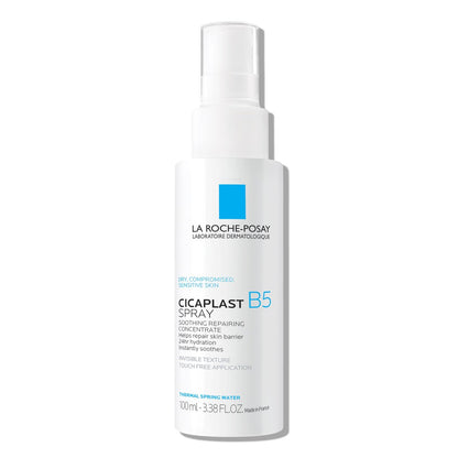 La Roche-Posay Cicaplast B5 Spray - Hydrating Face Mist with Vitamin B5 & Madecassoside for Skin Barrier Repair, 3.38 Fl Oz Avelisse