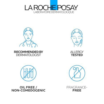 La Roche-Posay Effaclar Dual Acne Face Wash with 4% Benzoyl Peroxide & LHA Exfoliant, Acne Treatment, 6.76 Fl Oz Avelisse