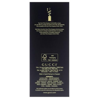 Gucci Flora Gorgeous Orchid Eau de Parfum for Women - 3.3 oz Refillable Spray Avelisse