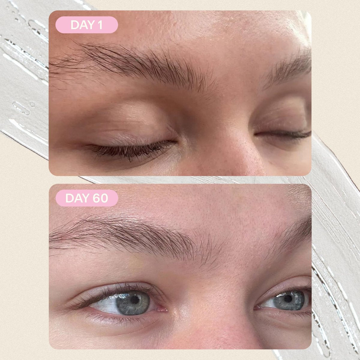 The Skinny Confidential Brow Peptide Eyebrow & Eyelash Styling Serum – All Day Hold, Lightweight & Non-Greasy Brow & Lash Serum (1 Fl Oz) Avelisse