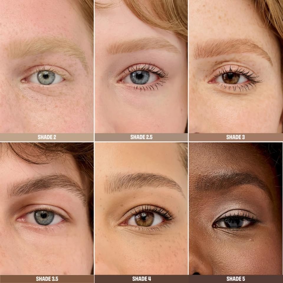Benefit Precisely My Brow Detailer Microfine Brow Pencil - #3.5 Neutral Medium Brown - Ultra-Fine Tip for Natural Hair-Like Strokes Avelisse