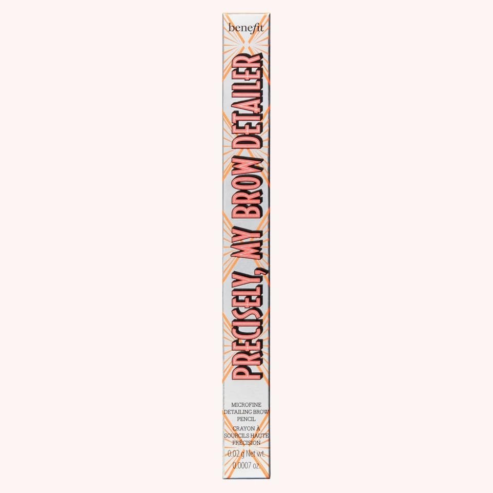 Benefit Precisely My Brow Detailer Microfine Brow Pencil - #3.5 Neutral Medium Brown - Ultra-Fine Tip for Natural Hair-Like Strokes Avelisse