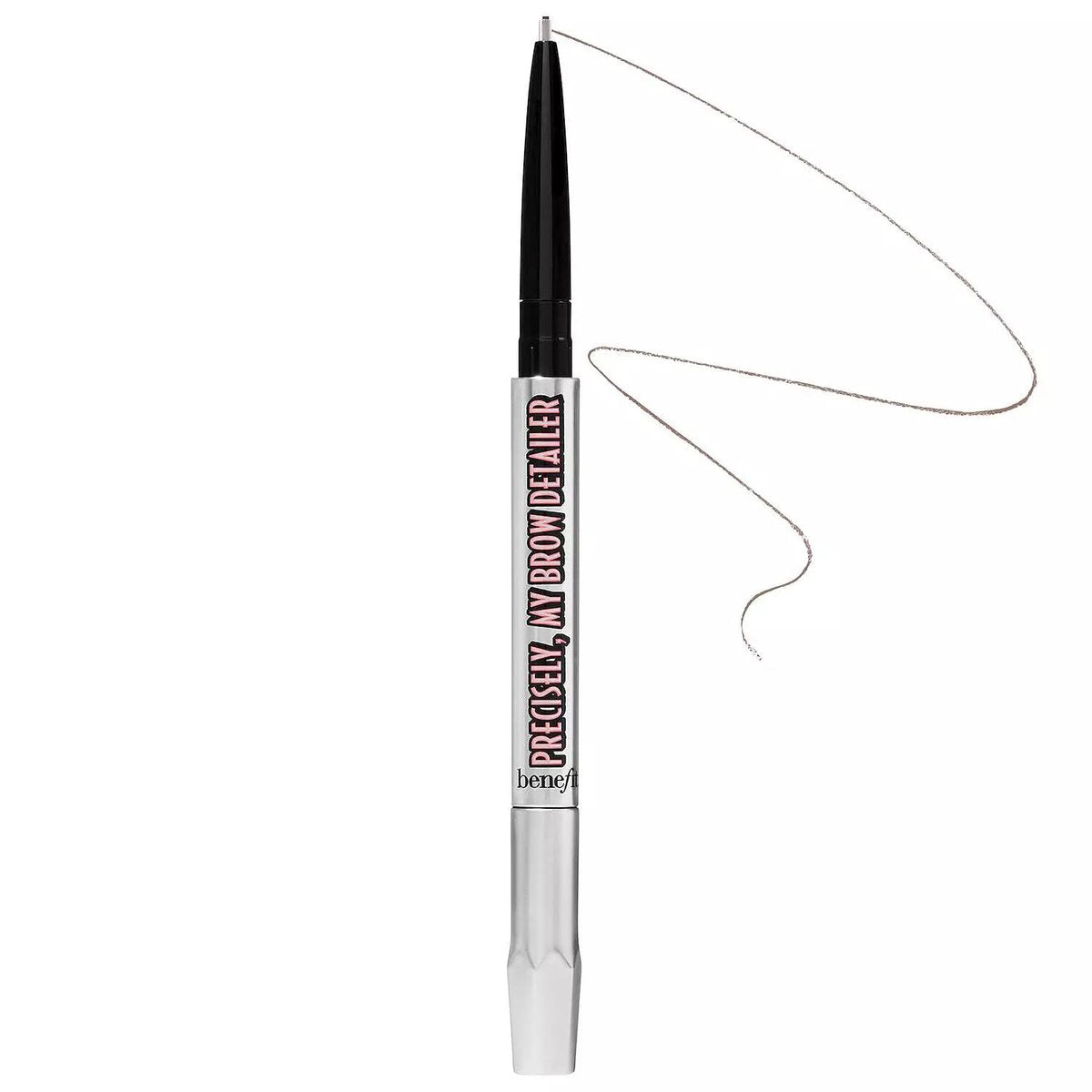 Benefit Precisely My Brow Detailer Microfine Brow Pencil - #3.5 Neutral Medium Brown - Ultra-Fine Tip for Natural Hair-Like Strokes Avelisse