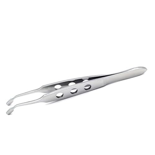 Stainless Steel Meibomian Gland Expressor for Dry Eyes - Professional Eyelid Massage Tool with Rectangle Tip Avelisse