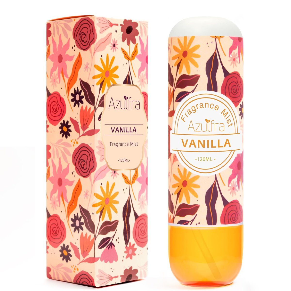 Azulfra Vanilla Body Spray for Women – 4 fl.oz Fragrance Mist, Long-Lasting Scent - görsel 1