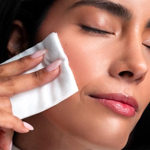 Clean Skin Club Cloud Pads – Ultra-Soft & Thick 100% Organic Cotton Face Pads, Dermatologist-Approved Makeup Remover & Toner Applicator, Sensitive-Skin Safe, 60 Count - görsel 10