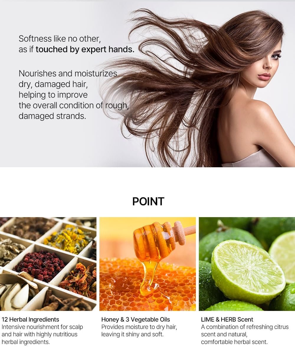 Doori Professional Honey Therapy Shampoo – Nourishing & Moisturizing Hair Care (6.7 fl oz) - görsel 11